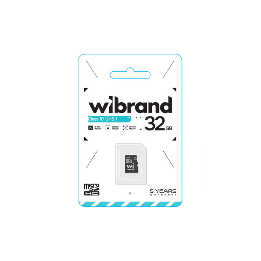 Карта пам'яті Wibrand 32GB mictoSD class 10 (WICDHU1/32GB) - зображення 2