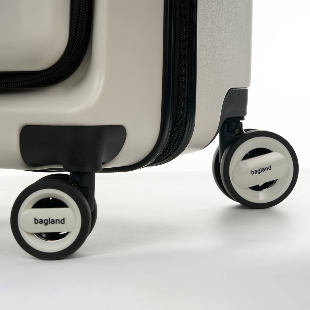 Валіза Bagland велика 96 л біла (1140521763) - зображення 11