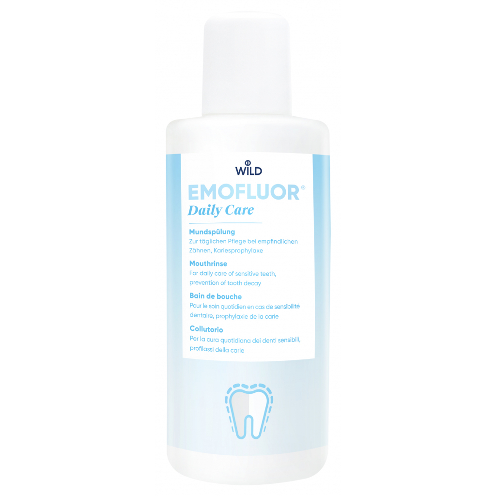 Ополіскувач для порожнини рота Dr. Wild Emofluor Daily Care 400 мл (7611841701839) - зображення 1