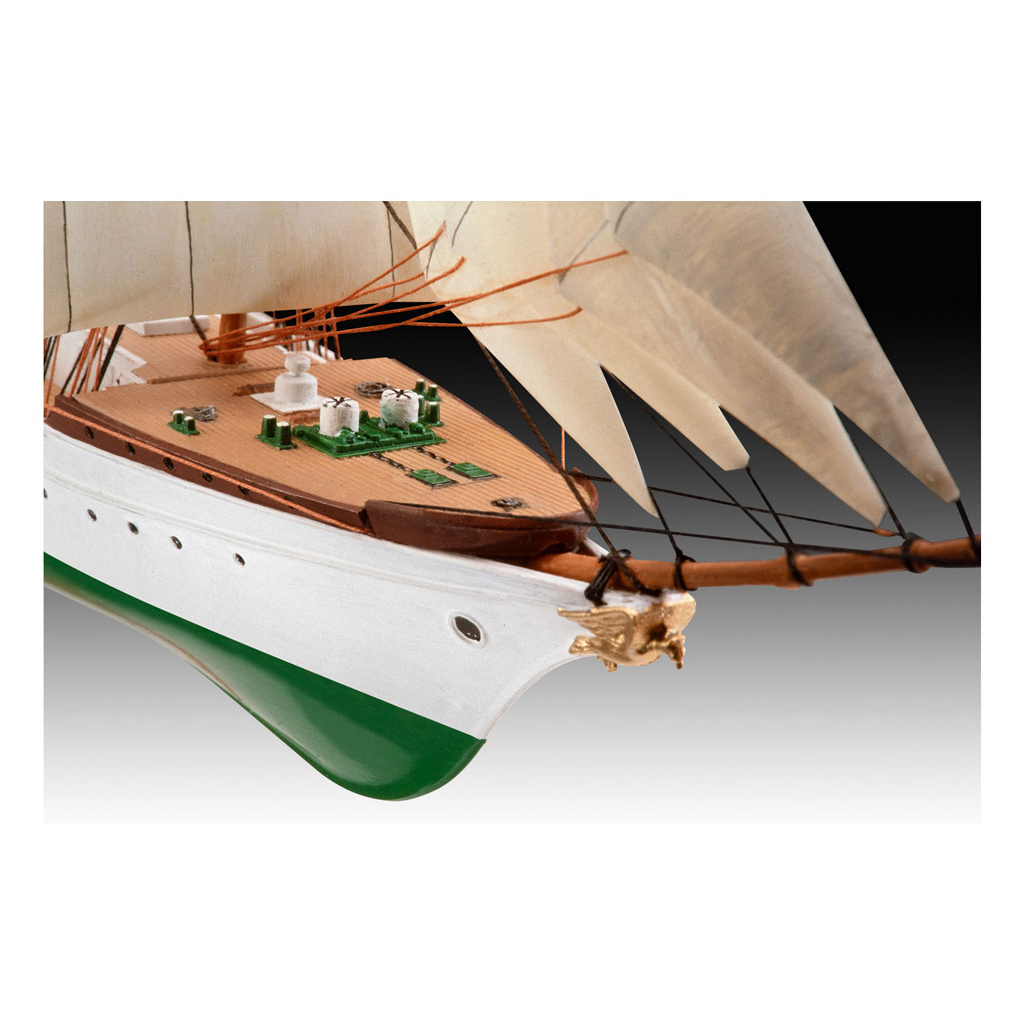 Збірна модель Revell Набір корабель Gorch Fock рівень 3 масштаб 1:350 (RVL-65432) - зображення 4