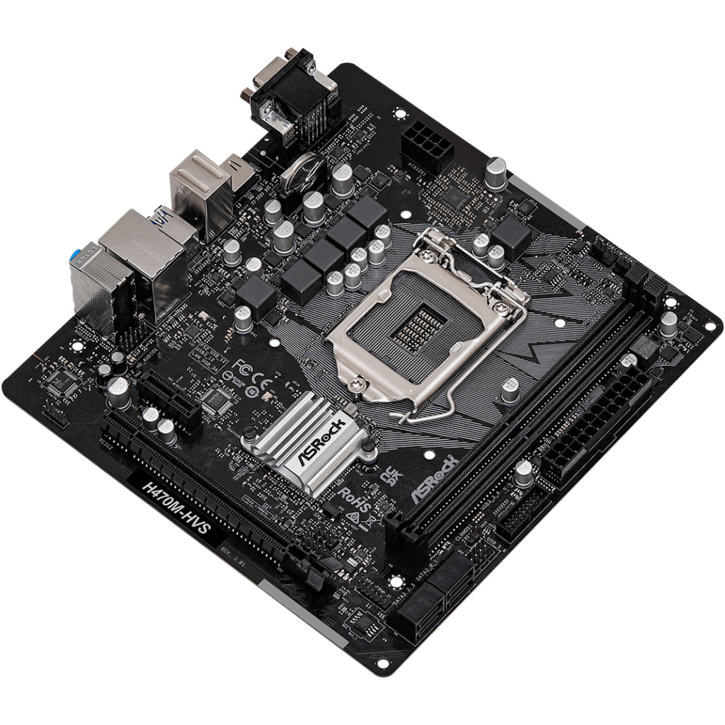 Материнська плата ASRock H470M-HVS R2.0 - зображення 3
