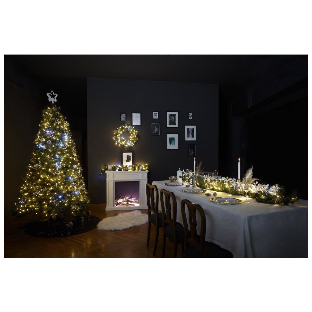 Гірлянда Twinkly Smart LED Pro Strings RGBW 250, подвійна лінія, AWG22, IP65 (TWP-S-CA-2X125SPP-T) - зображення 8