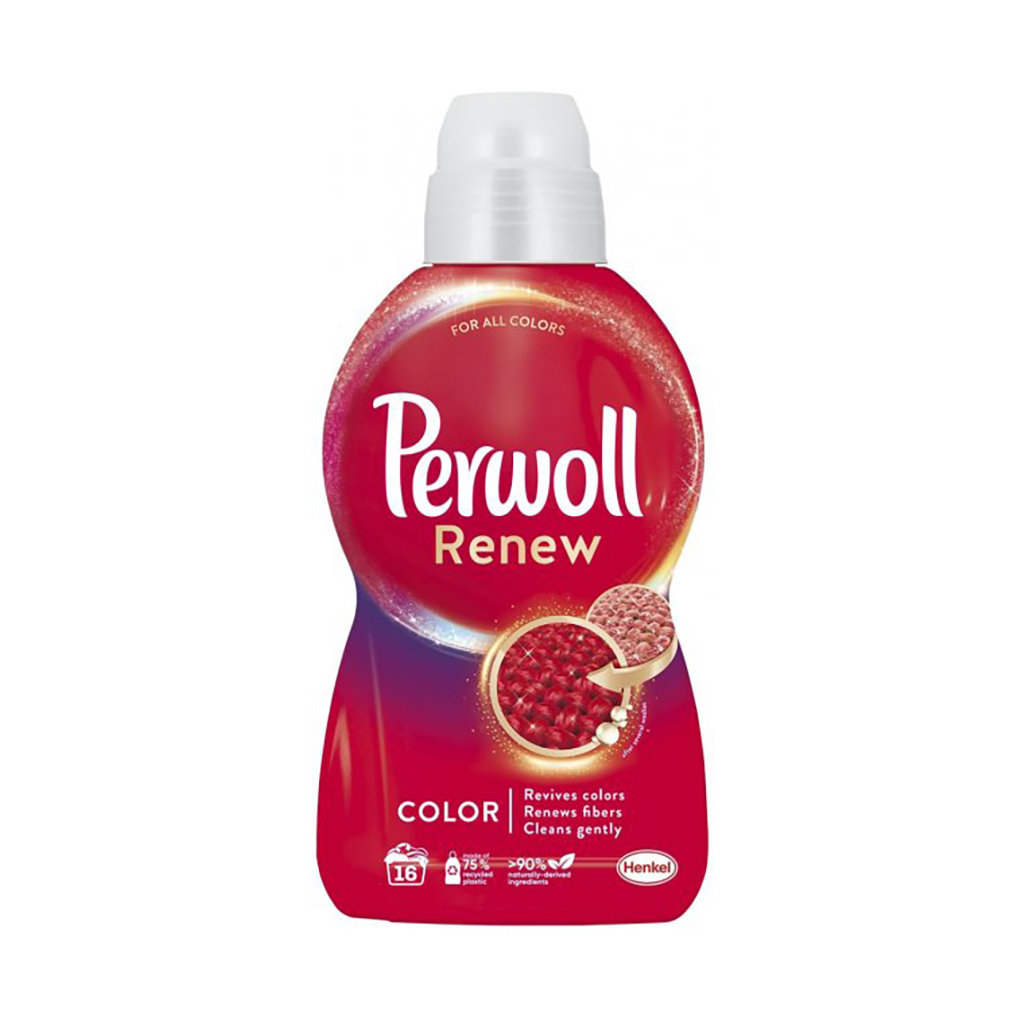 Гель для прання Perwoll Renew Color для кольорових речей 960 мл (9000101540437) - изображение 1