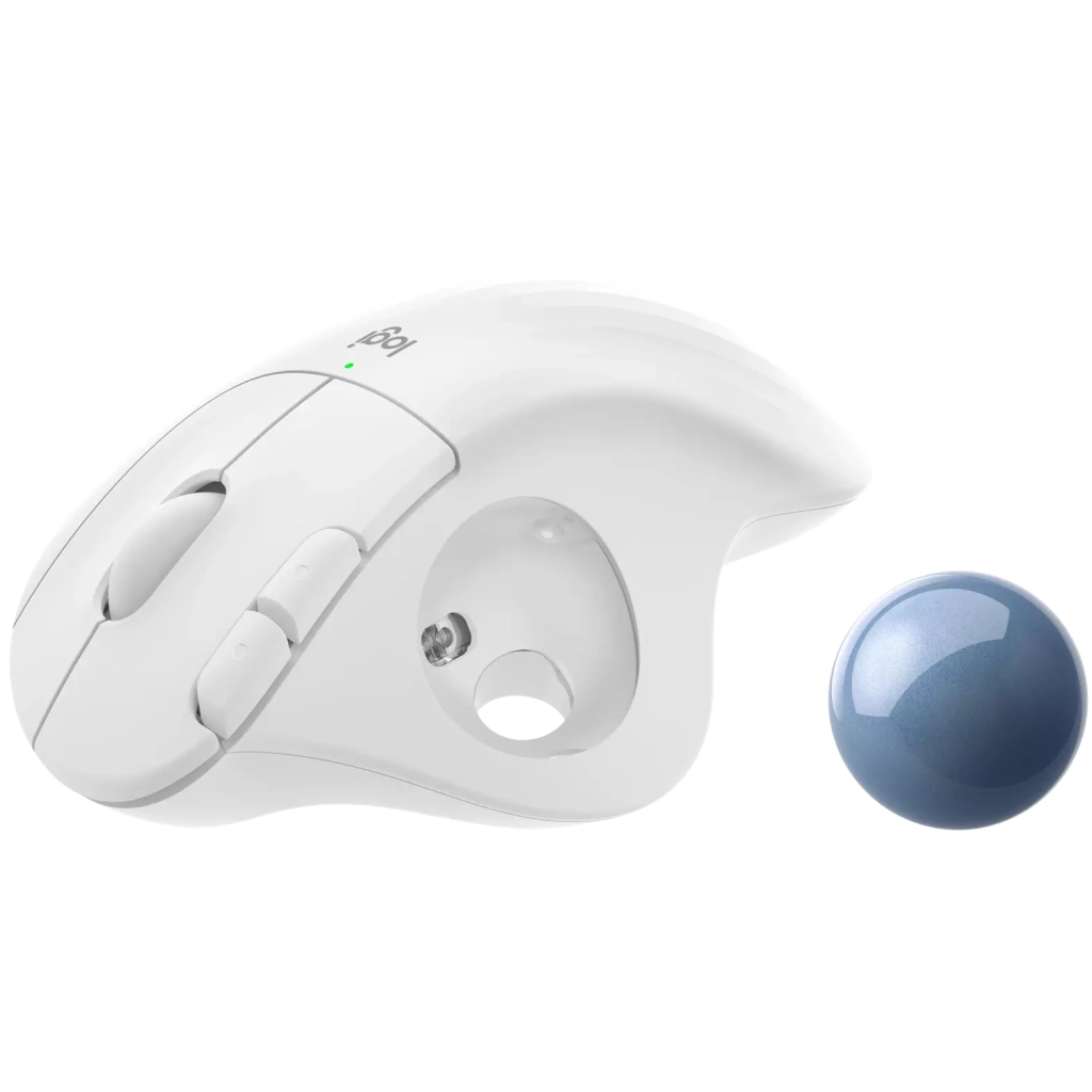 Мишка Logitech Ergo M575 for Business Wireless Trackball Off-White (910-006438) - зображення 4
