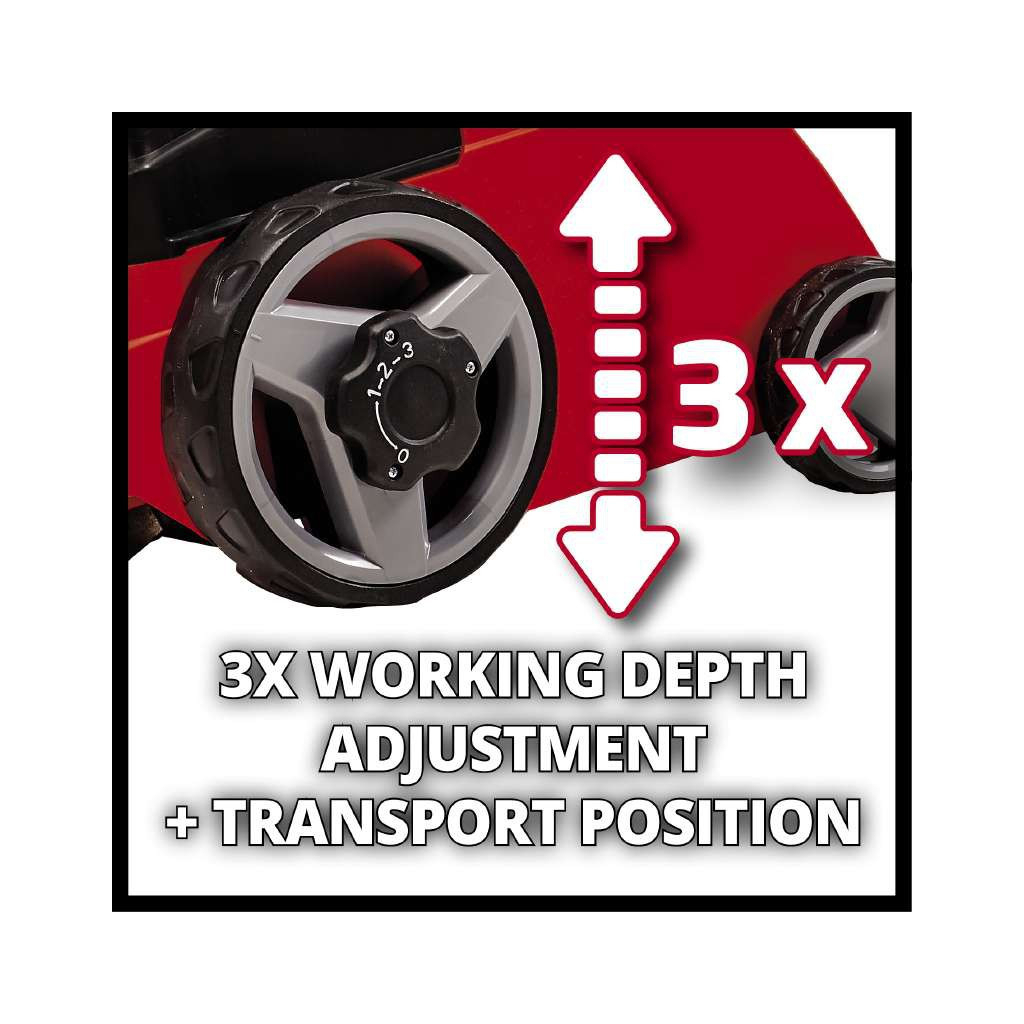 Газонокосарка Einhell cкарифікатор GC-SC 36/31 Li (без АКБ і ЗП) (3420660) - изображение 4