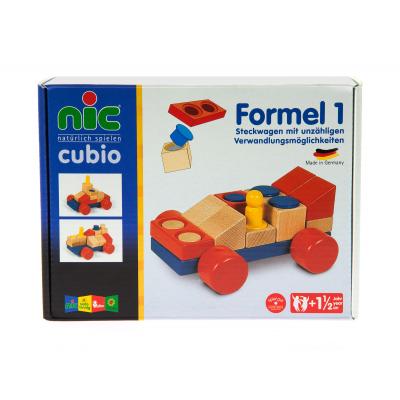 Конструктор Nic cubio дерев'яний Машинка (NIC2141) - зображення 1