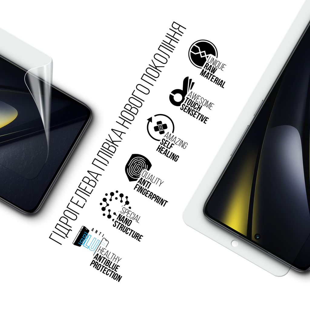 Плівка захисна Armorstandart Anti-Blue Xiaomi Poco F6 (ARM73482) - зображення 2