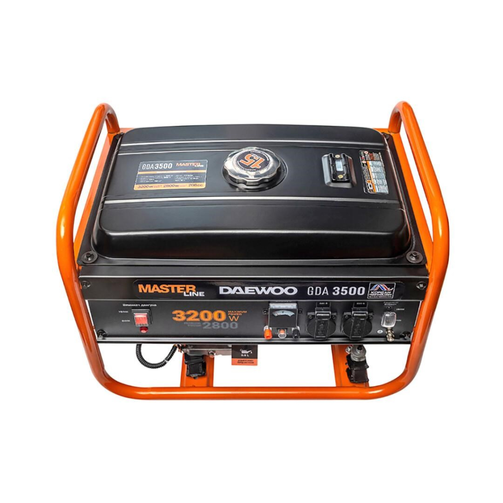 Генератор Daewoo GDA 3500 3.2kW (GDA3500) - зображення 4