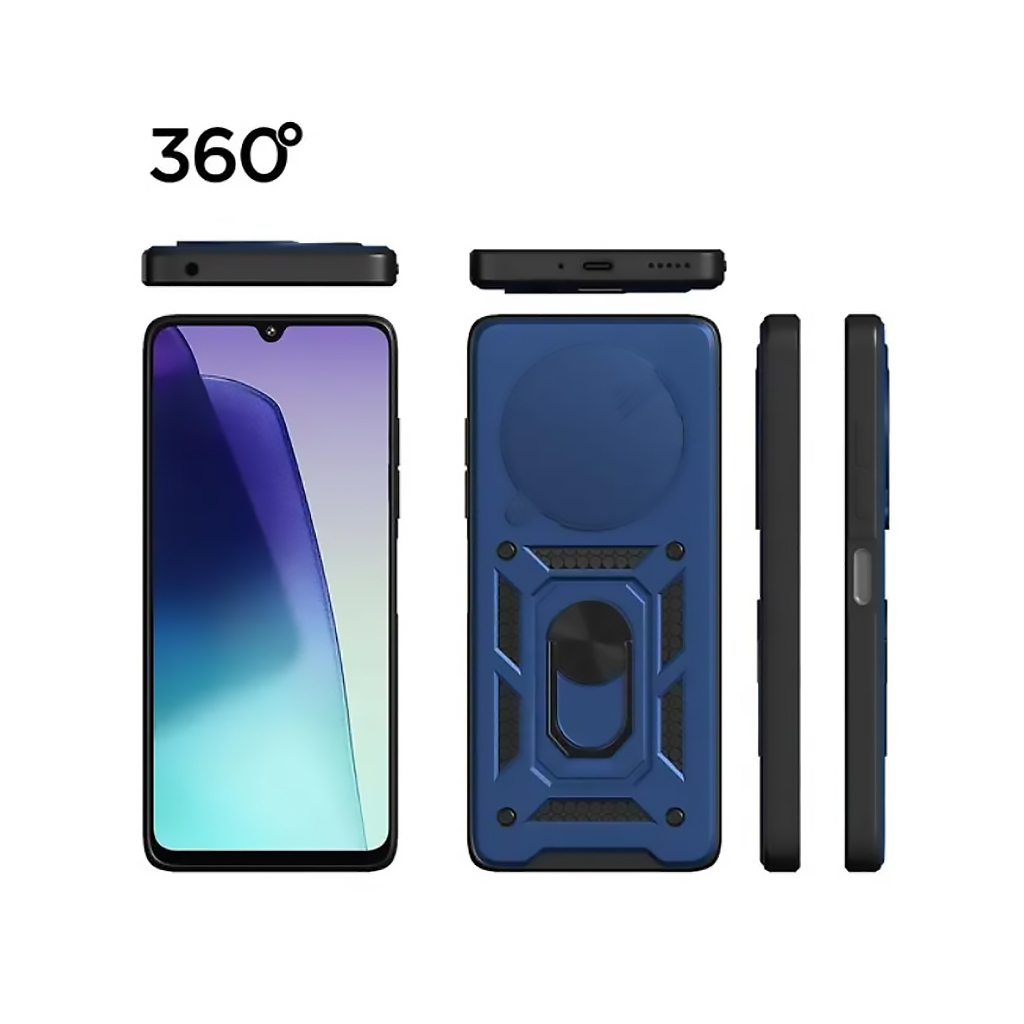 Чохол до мобільного телефона BeCover Military Xiaomi Redmi Note 14 Pro 5G Blue (713095) - зображення 4