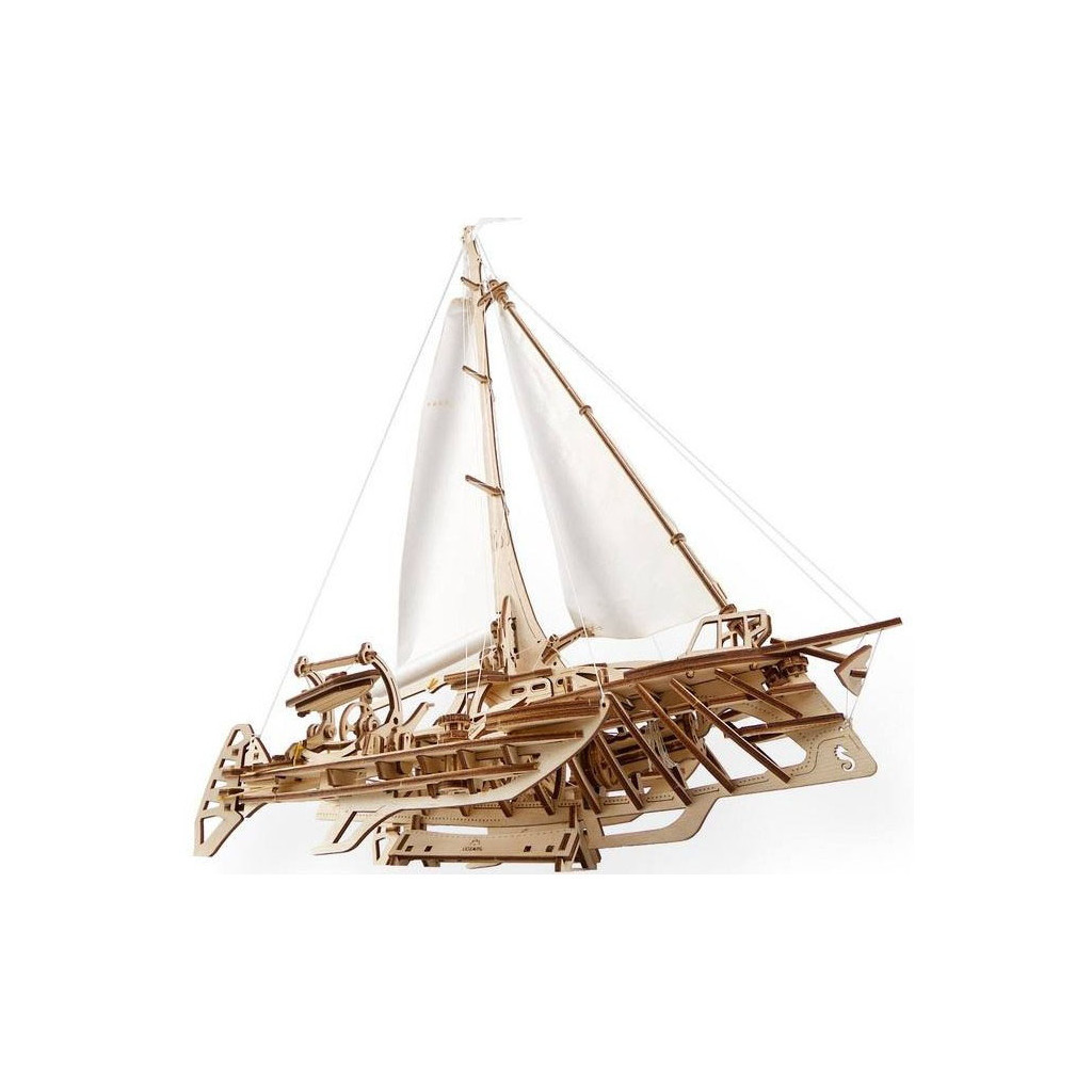 Конструктор Ugears Тримаран Меріхобус (70059) - зображення 9
