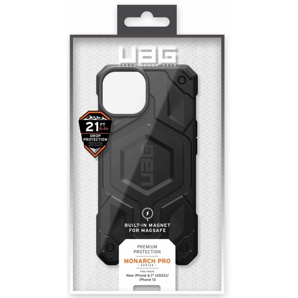 Чохол до мобільного телефона UAG Apple iPhone 14 Monarch Pro Magsafe, Black (114028114040) - зображення 11