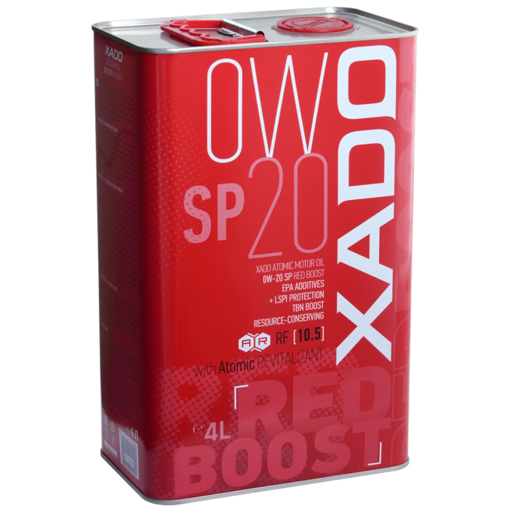 Моторна олива Xado Atomic Oil 0W-20 SP RED BOOST 4л (XA 24294) - зображення 1