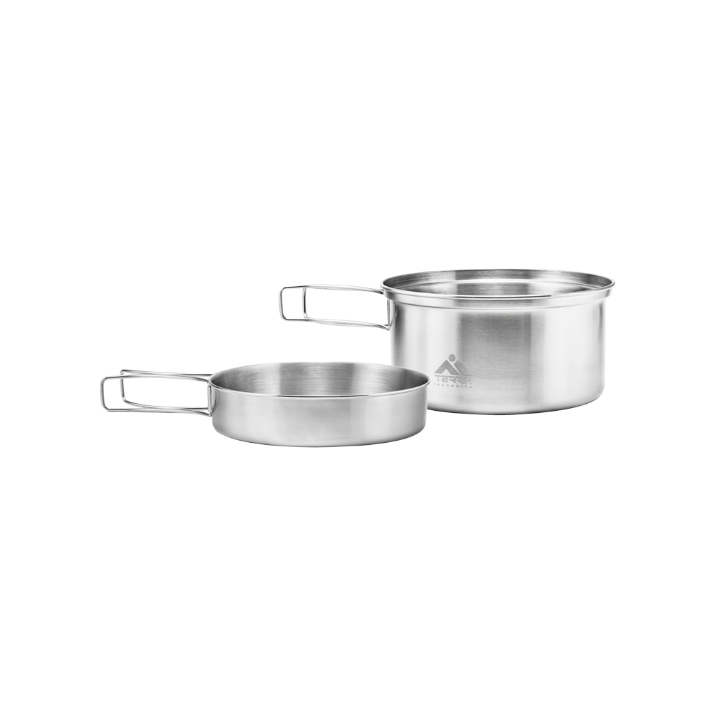 Набір туристичного посуду Terra Incognita Pot Pan Set M (4823081506621) - зображення 1