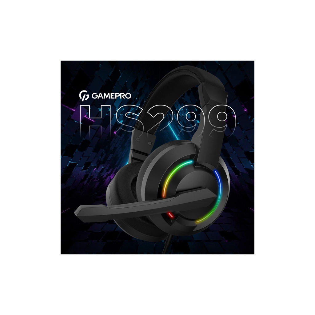 Навушники GamePro HS299 RGB Black (HS299) - зображення 7