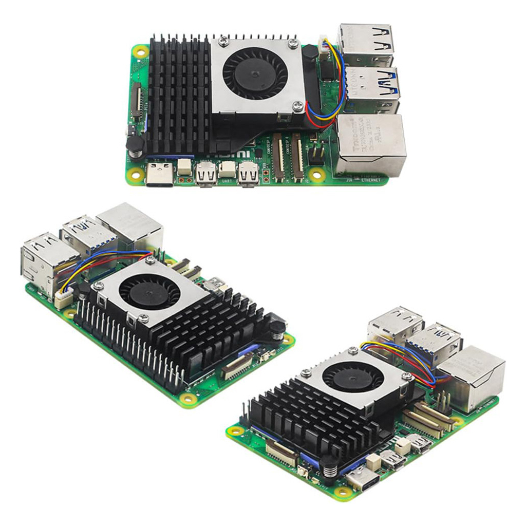 Радіатор охолодження для Мікро ПК Raspberry Pi з вентилятором для Raspberry Pi 5 (RA800) - изображение 4