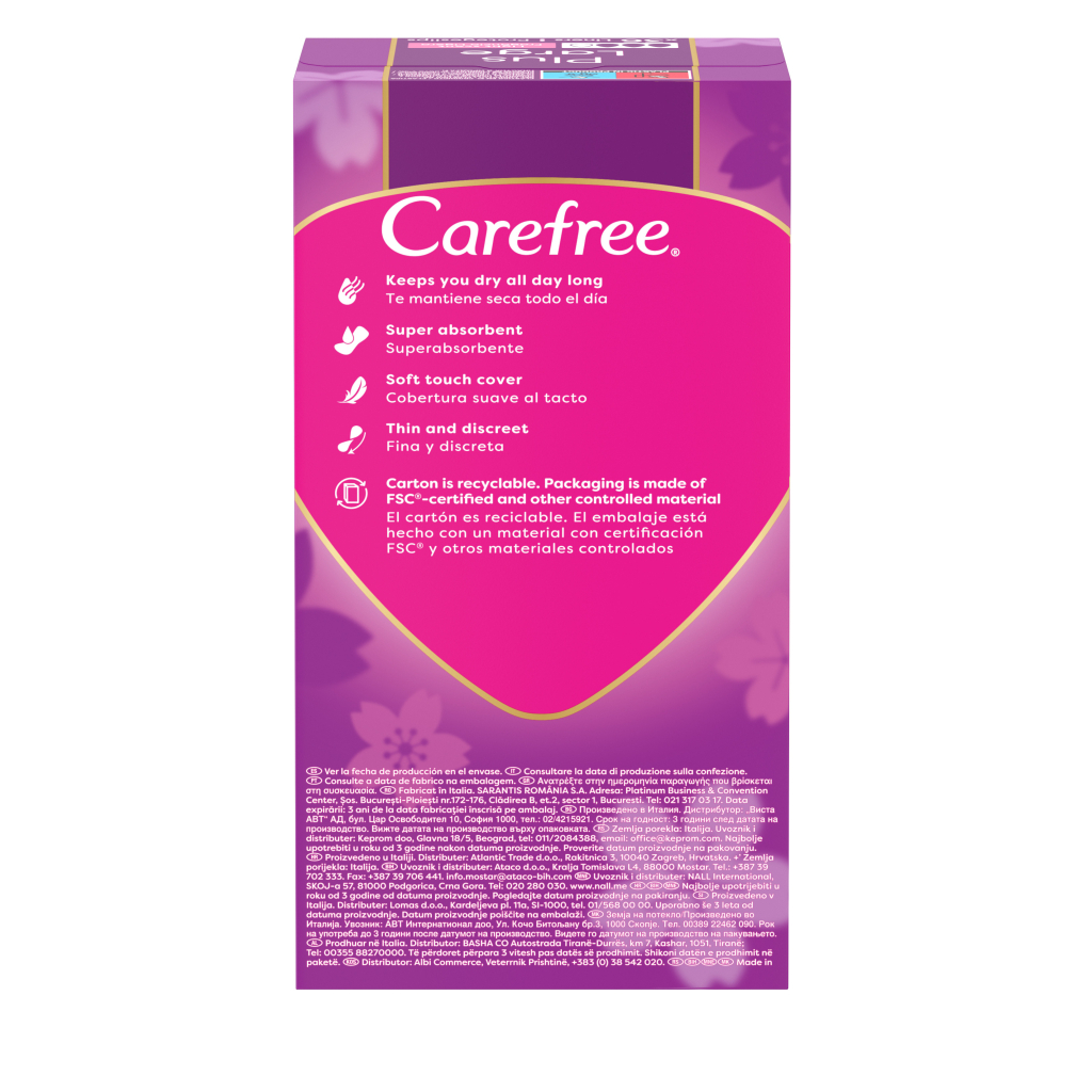 Щоденні прокладки Carefree Plus Large 36 шт. (3574661604787/3574661487540) - изображение 4