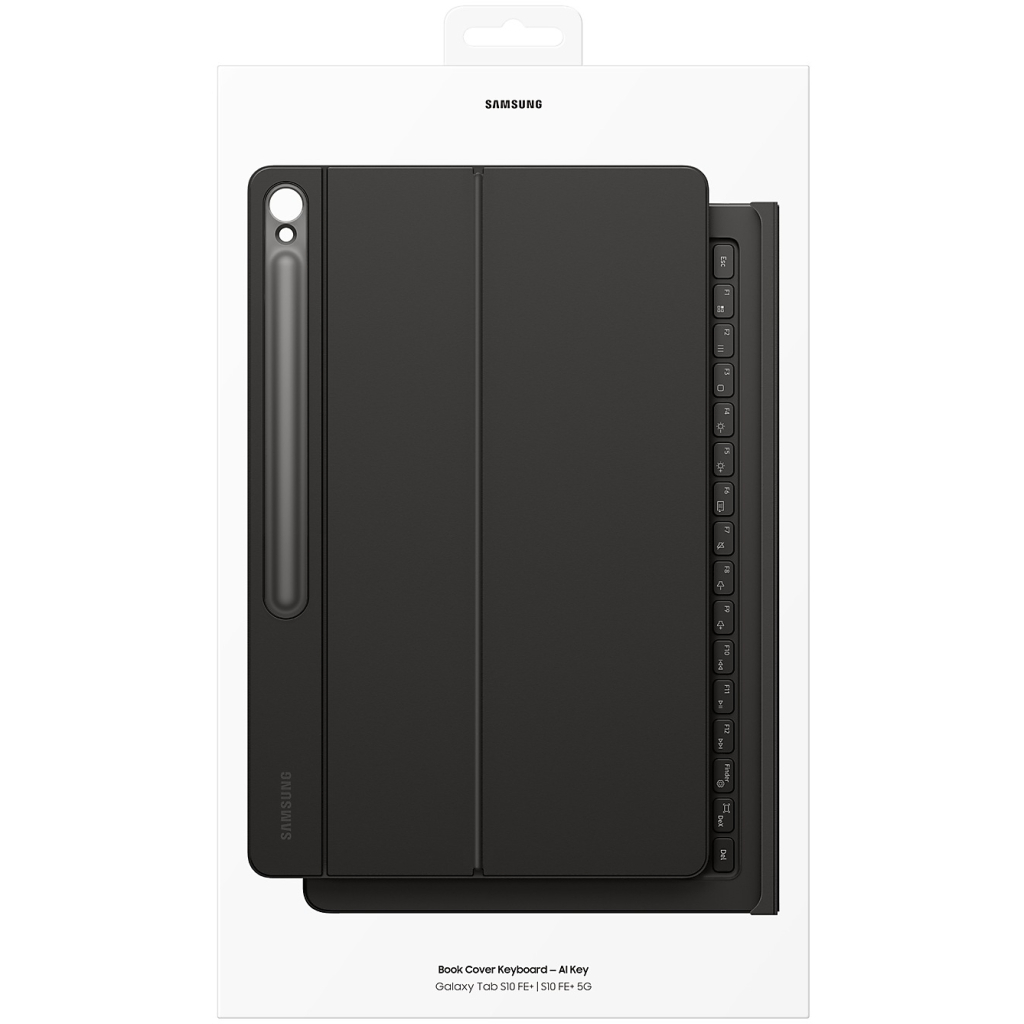 Чохол до планшета Samsung Book Cover Keyboard - AI Key Galaxy Tab S10 FE+ Black (EF-DX625BBEGUA) - зображення 11
