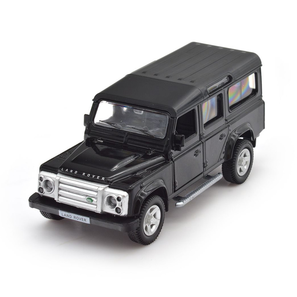 Машина TechnoDrive Land Rover Defender 110 чорний (250341U) - зображення 1