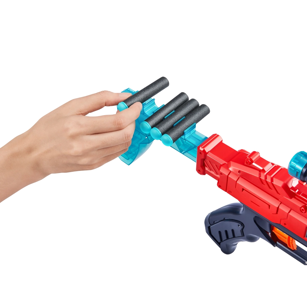 Іграшкова зброя Zuru X-Shot Red Швидкострільний бластер EXCEL Hawk Eye (16 патронів) (36435R) - зображення 3