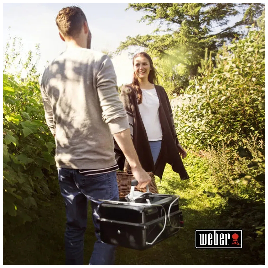 Гриль-барбекю Weber Go-Anywhere Black (1131004) - зображення 11