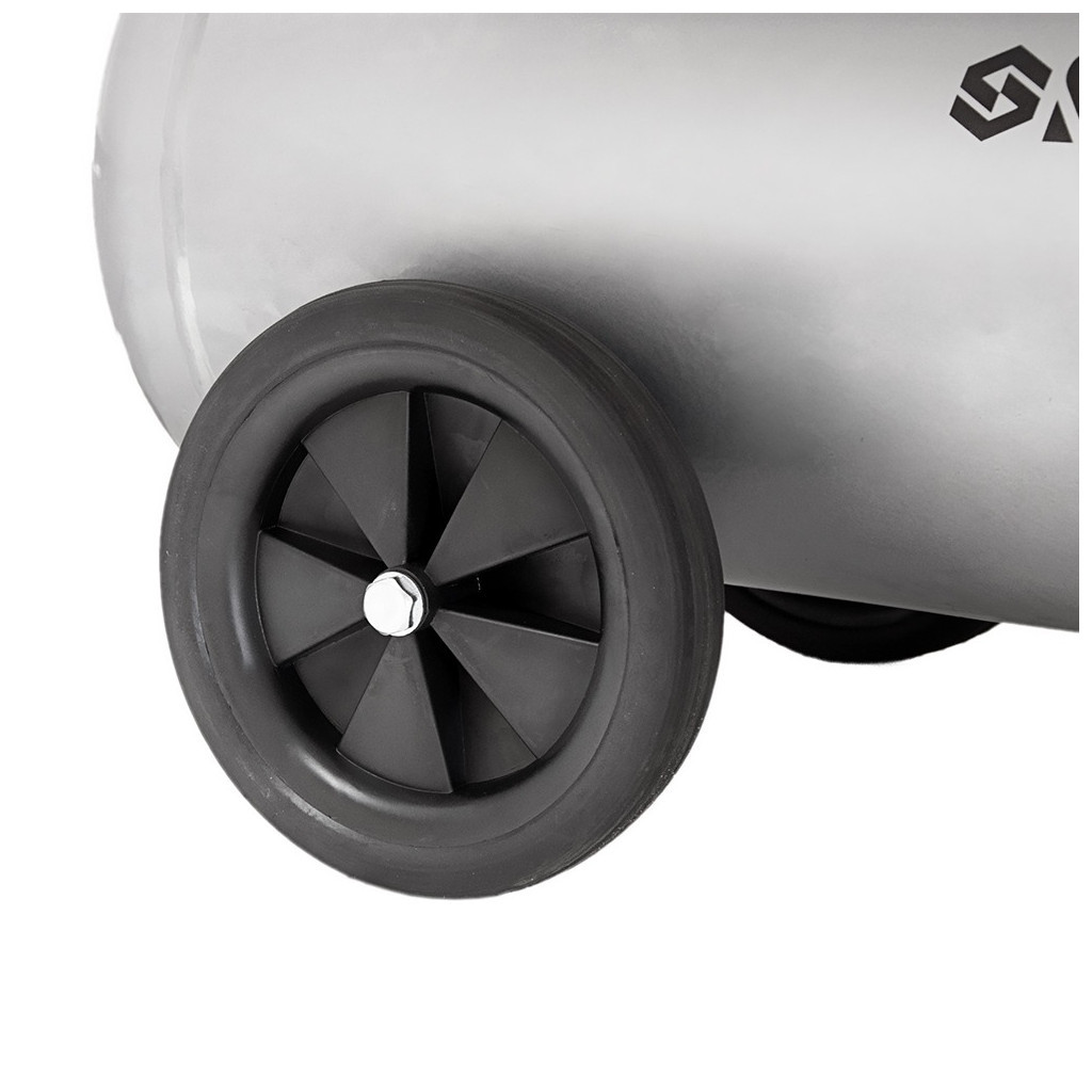 Компресор Sigma двоциліндровий 2.5кВт 455л/хв 10бар 50л (2 крана) (7043721) - зображення 6