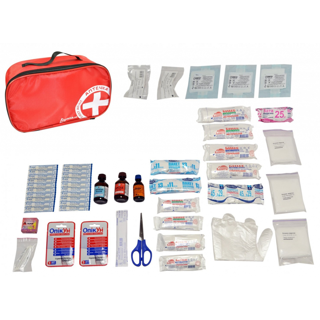 Автомобільна аптечка Poputchik 02-046-М - зображення 2