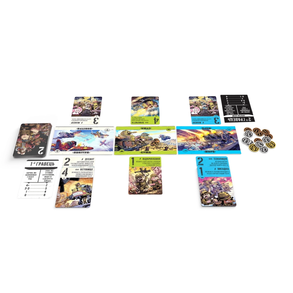 Настільна гра Games 7 Days Звірі на Війні: По всіх фронтах (ПВФ0201) - зображення 3