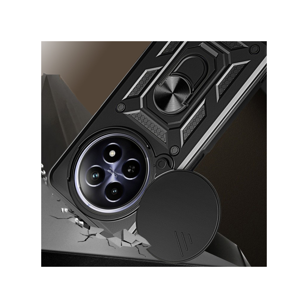 Чохол до мобільного телефона BeCover Military Realme 12 5G Black (712175) - зображення 5