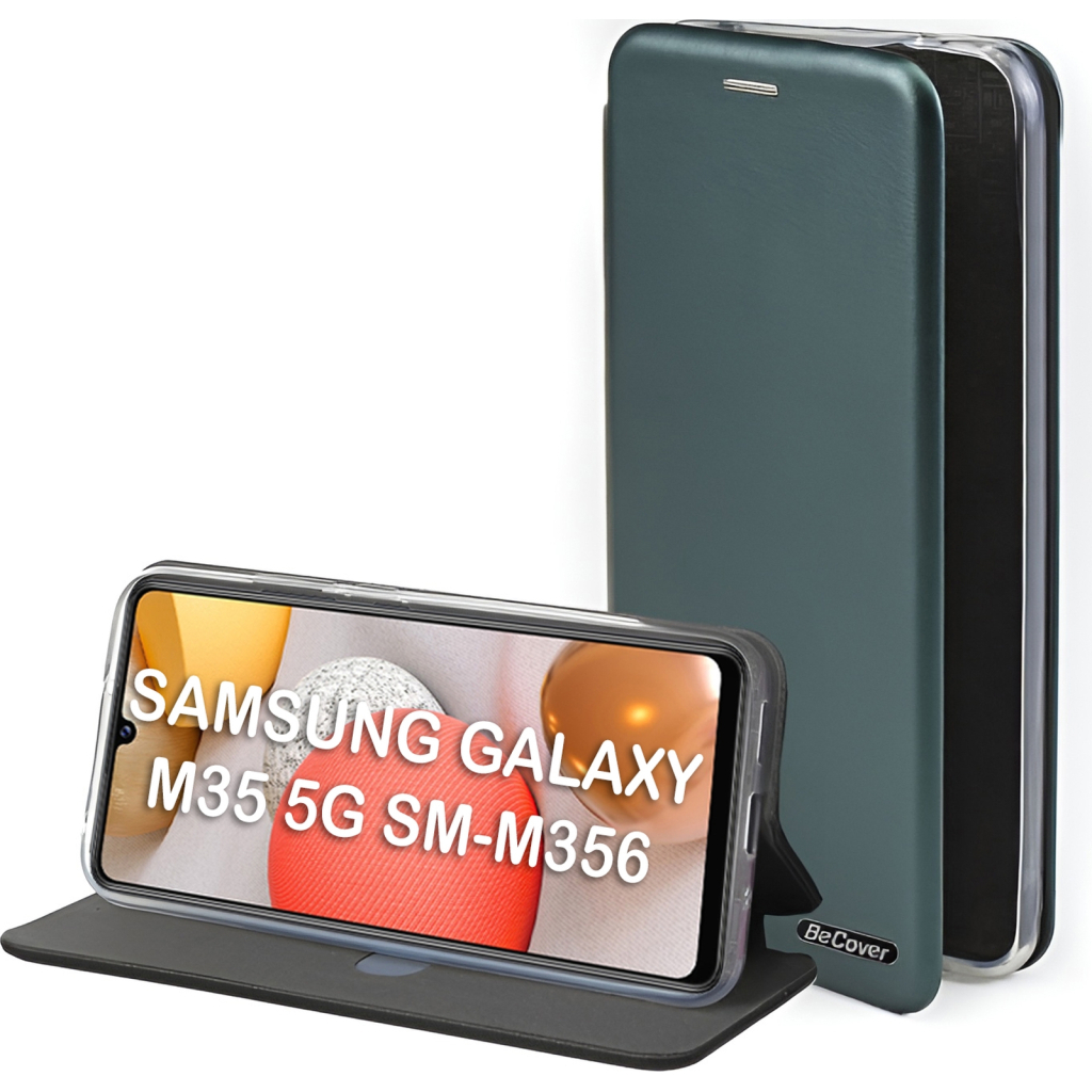 Чохол до мобільного телефона BeCover Exclusive Samsung Galaxy M35 5G SM-M356 Dark Green (711540) - зображення 1