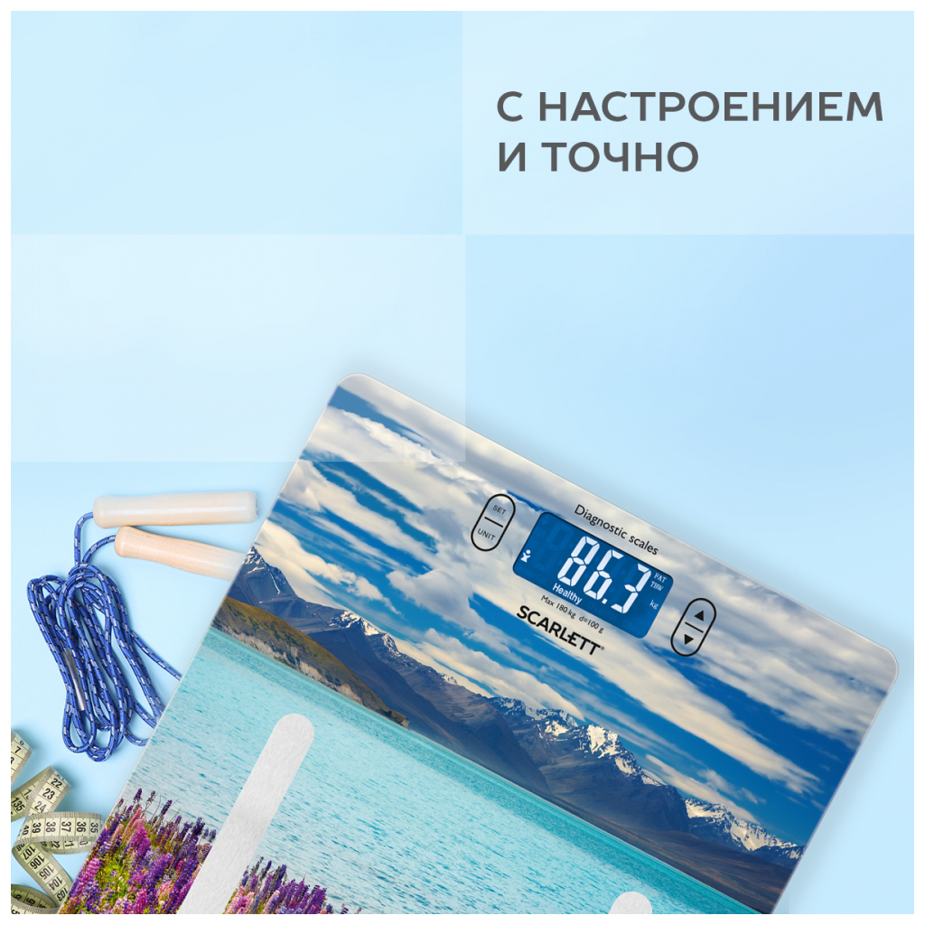 Ваги підлогові Scarlett SC-BS33ED11 - зображення 3