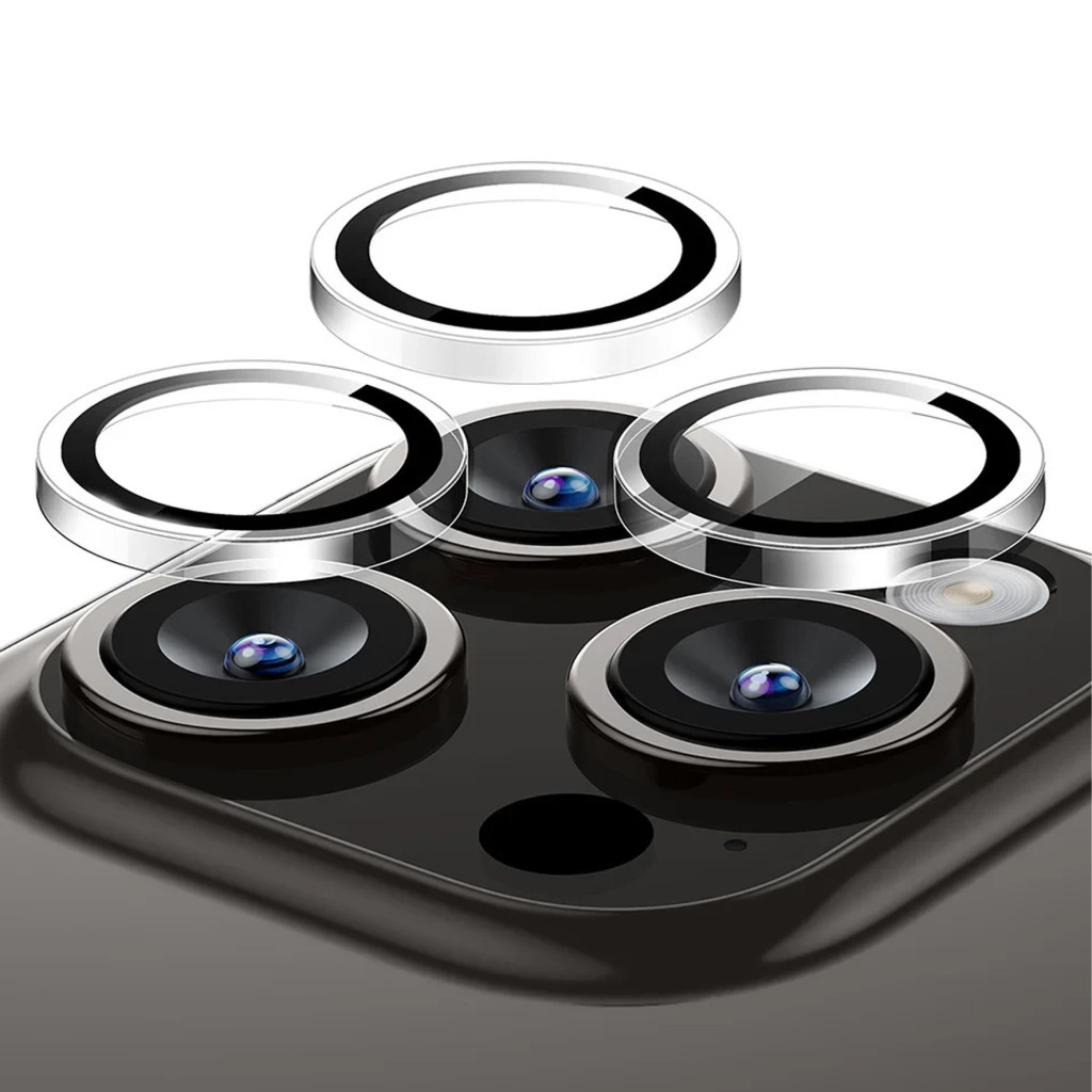 Скло захисне Armorstandart for Camera AR iPhone 15 Pro / 15 Pro Max Black Clear (ARM76286) - изображение 1