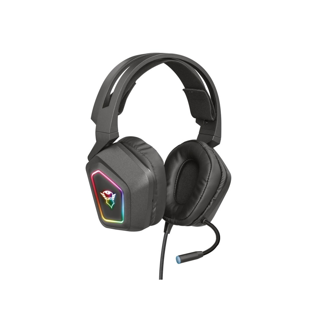 Навушники Trust GXT 450 Blizz RGB 7.1 Surround Gaming Headset RGB BLACK (23191) - зображення 2