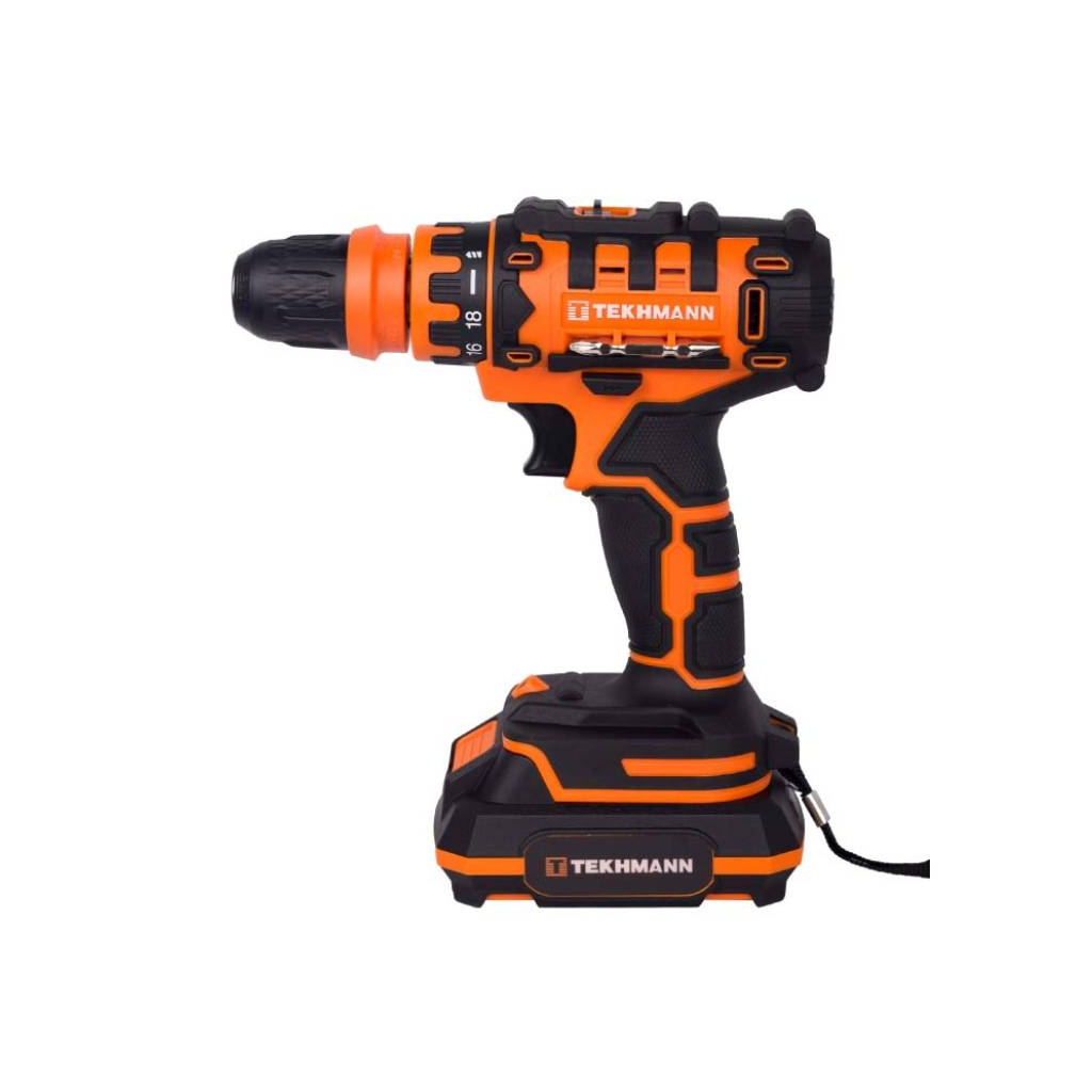 Шуруповерт Tekhmann TCD-21/2 DFR 2Ah (853785) - зображення 2