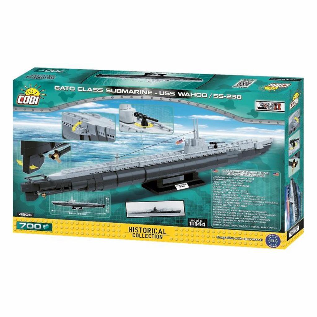 Конструктор Cobi World Of Ships Підводний човен Ваху (5902251048068) (397614) - зображення 10