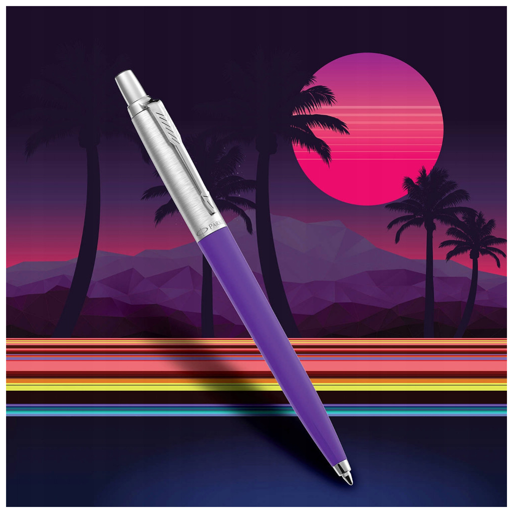 Ручка кулькова Parker JOTTER 17 Originals 80s Vermilon CT BP + Indigo CT BP блістер (15 996_BRED_2597) - зображення 3