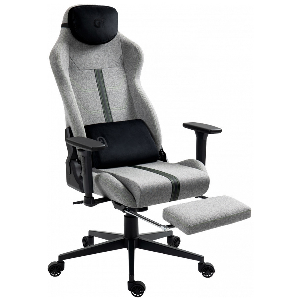 Крісло ігрове GT Racer X-2309 Gray (X-2309 Fabric Gray) - зображення 5