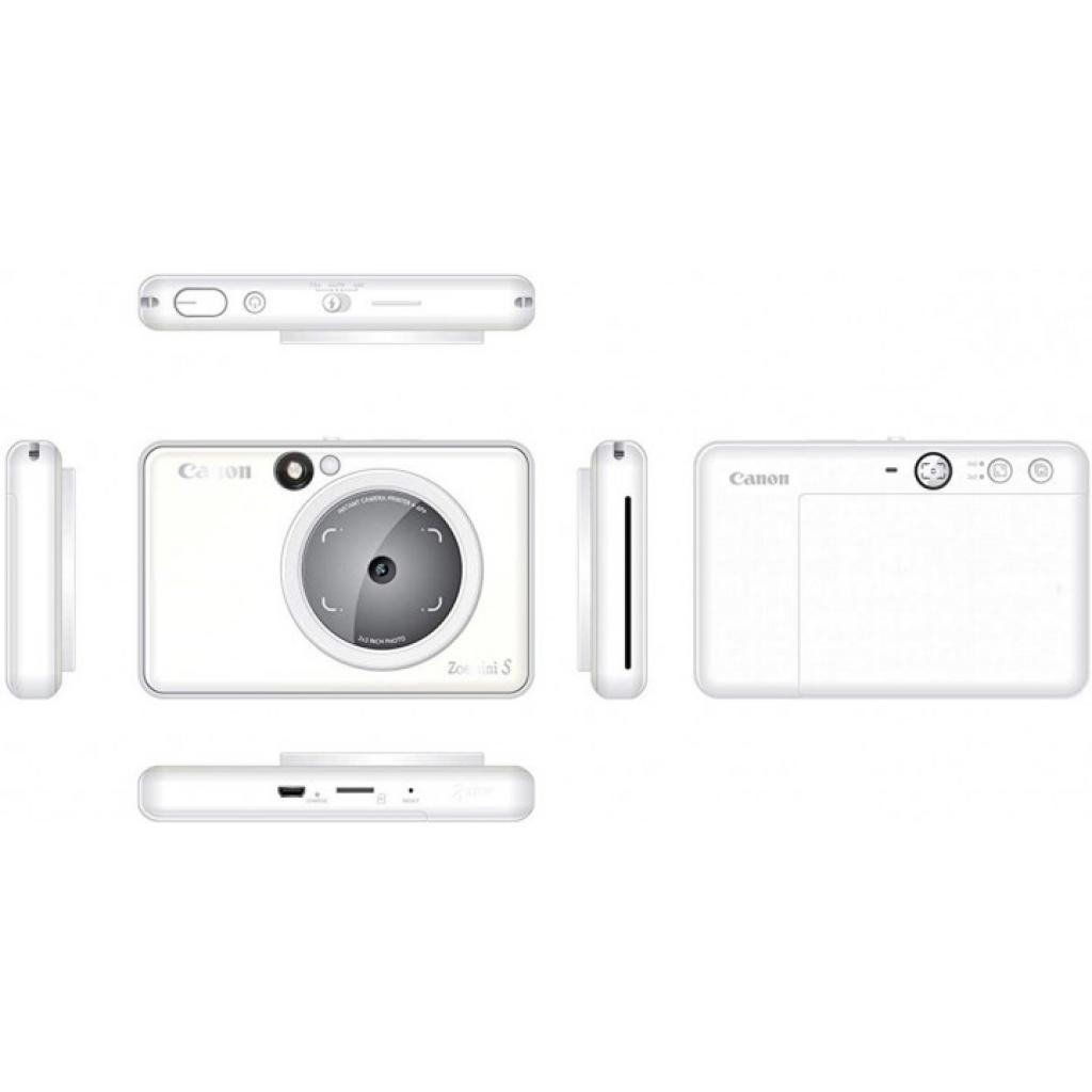 Камера миттєвого друку Canon Zoemini S Pear lWhite Essential Kit (3879C014) - зображення 5