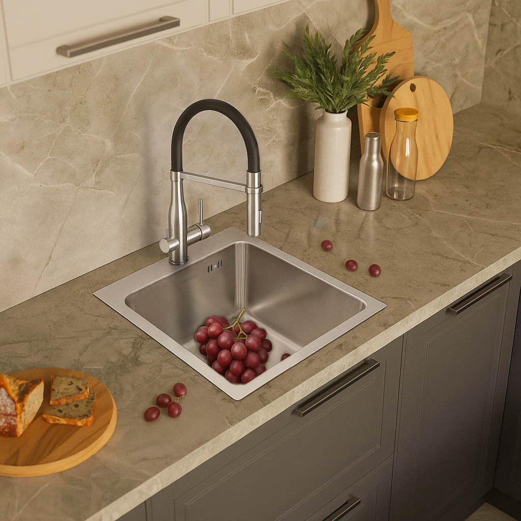 Мийка кухонна Interline ELEGANT Slim Sateen PR - зображення 7