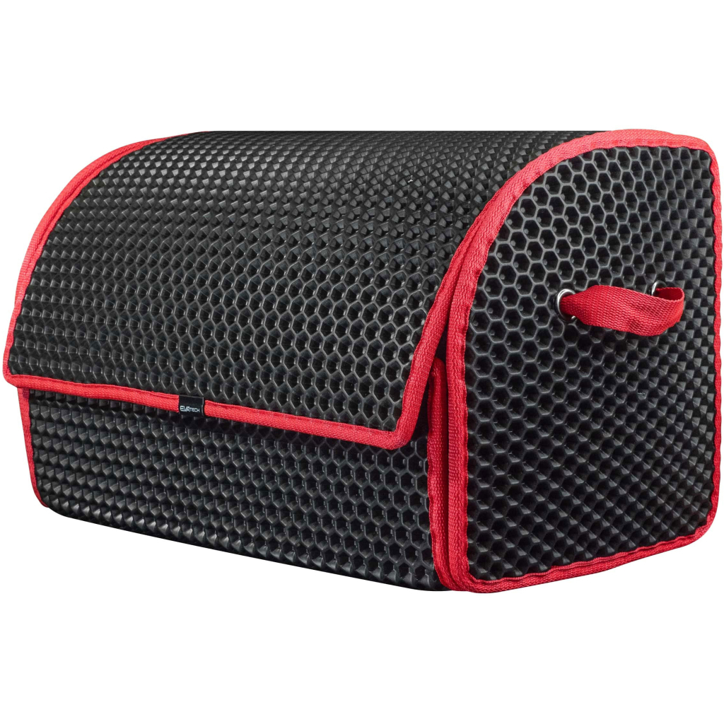 Сумка-органайзер EVAtech M-PRO 32x50x30 см. Сота чорна з червоним кантом (BS13642OM3SBR) - зображення 5