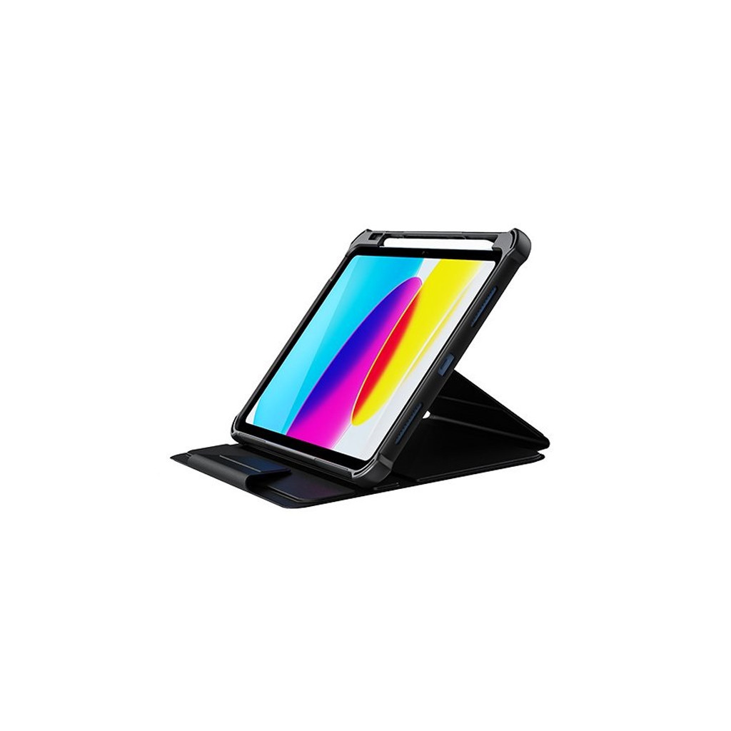 Чохол до планшета BeCover Armor Leather 360 Apple iPad 10.9" 2022 Black (708888) - зображення 8