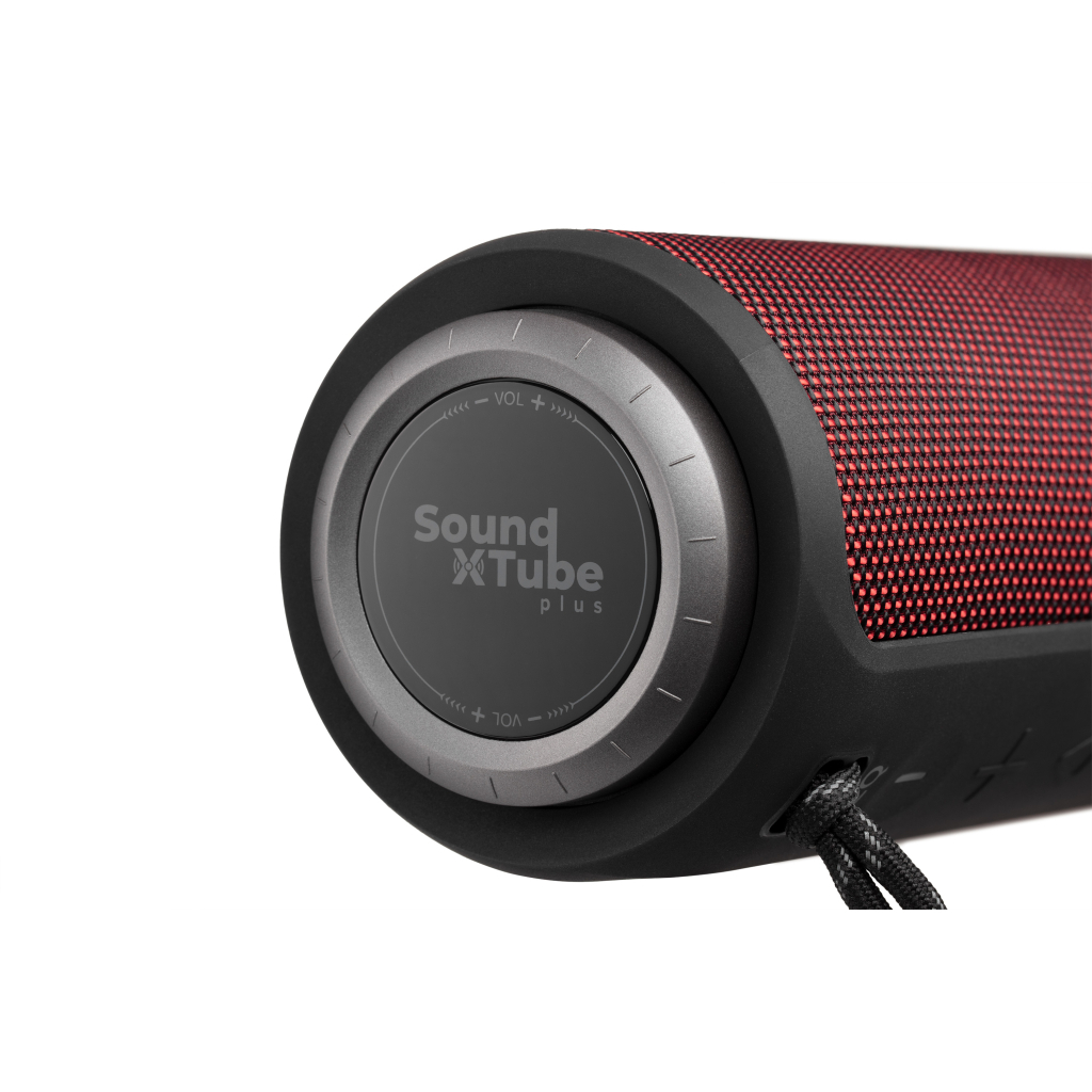 Акустична система 2E SoundXTube Plus TWS MP3 Wireless Waterproof Red (2E-BSSXTPWRD) - зображення 6
