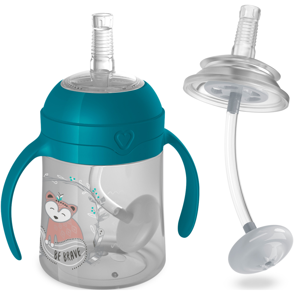 Поїльник-непроливайка Lovi Indian Summer з трубочкою та обтяжувачем 150 мл (35/362) - зображення 3