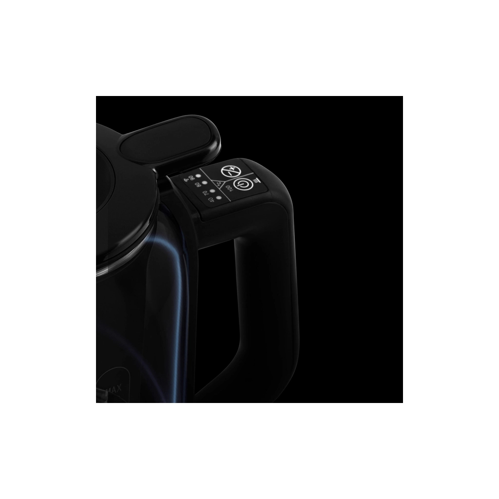 Електрочайник Polaris PWK 17107CGLD WIFI IQ Home Чорний - зображення 7