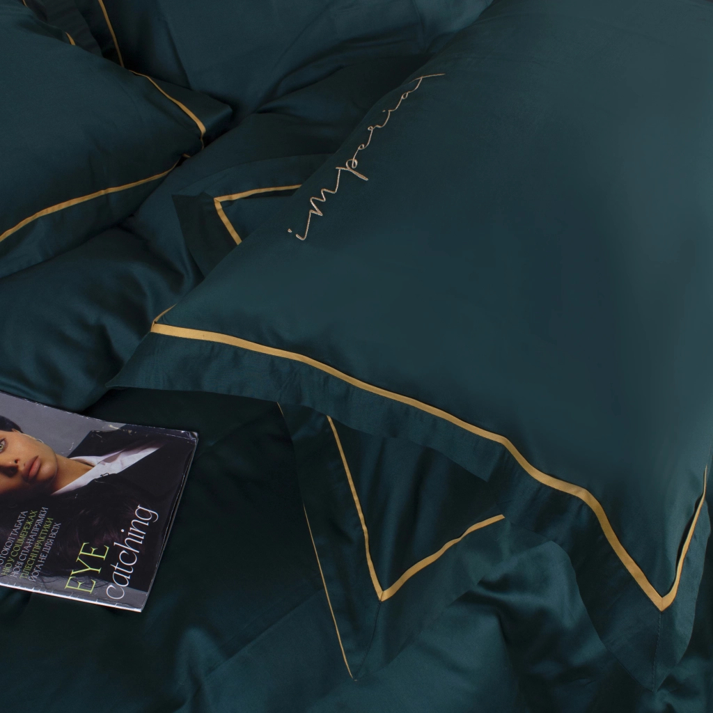 Постільна білизна MirSon Сатин Imperial Satin Catania 220х240 King Size (2200007178346) - зображення 7