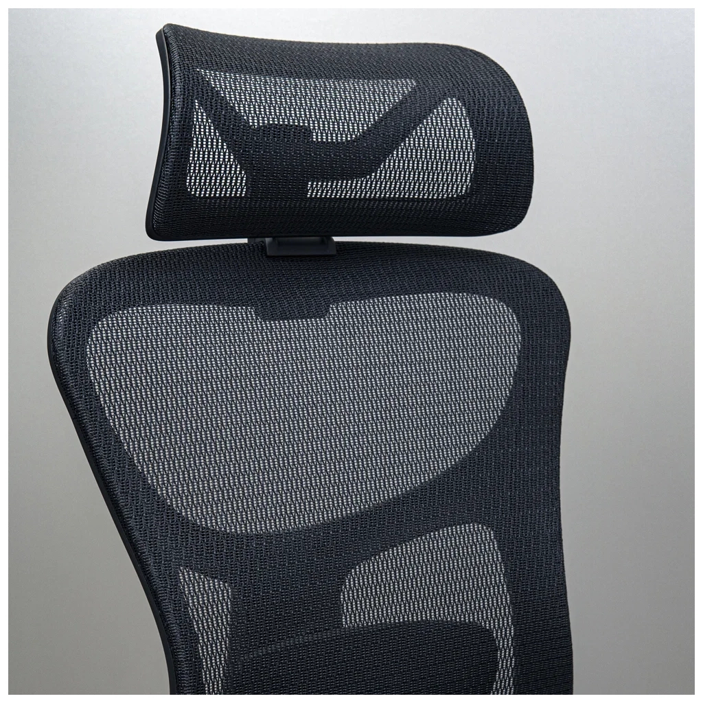 Офісне крісло Richman Ергостар Хром Synchro Сітка Чорне (R00000052543) - зображення 6