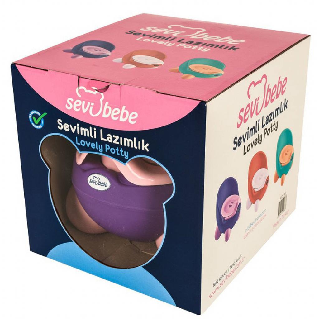 Горщик Sevi Bebe стільчик 66 Фіолетовий (8692241090661) - зображення 7