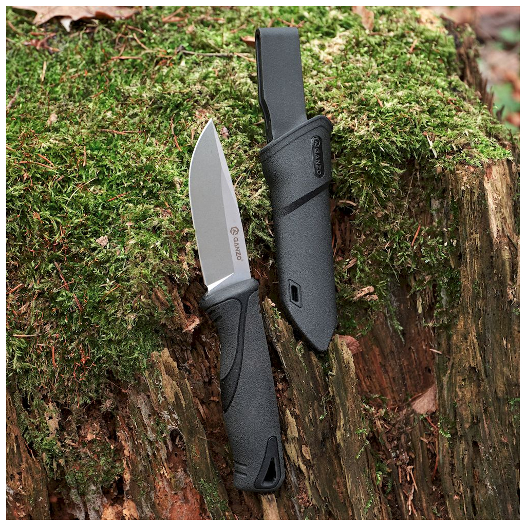 Ніж Ganzo G807-BK Чорний з ножнами (G807BK) - зображення 8