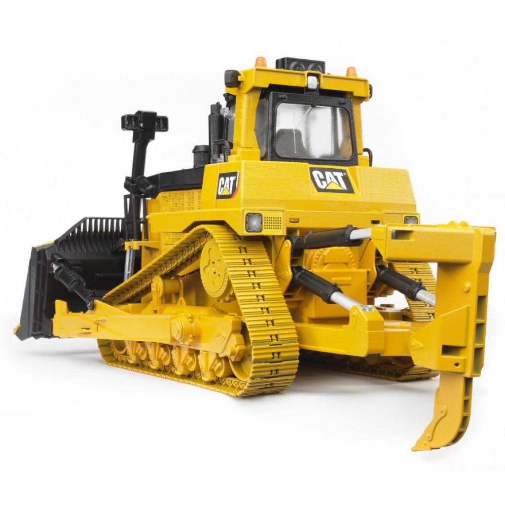 Спецтехніка Bruder великий гусеничний бульдозер CAT, М1: 16 (02452) - зображення 6