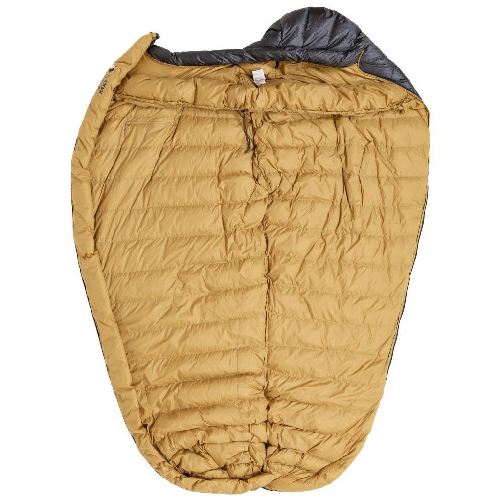Спальний мішок Turbat Nox пуховий 400 grey/cheddar orange 195 см (012.005.0393) - зображення 3