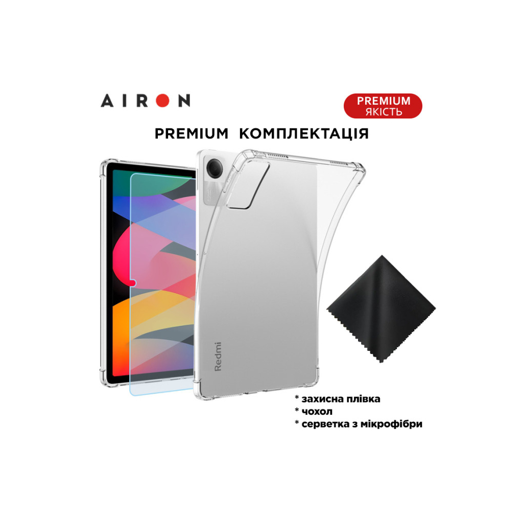 Чохол до планшета AirOn EVA Xiaomi Redmi Pad SE 11" 2023 transparent (4822352781140) - зображення 6